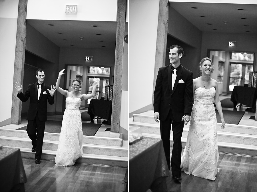 whonnock-lake054 Bride and Groom Reception Entrance