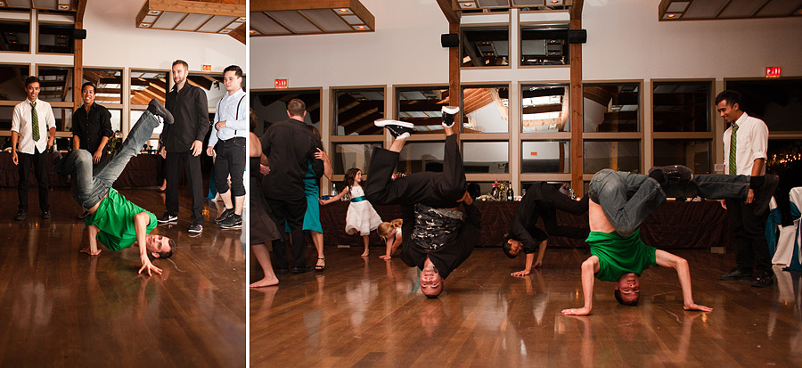 whonnock-lake059 Breakdancing at Wedding Reception