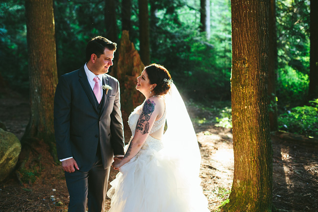 BC Forest Wedding Photos