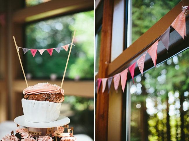 Bunting Cake Topper