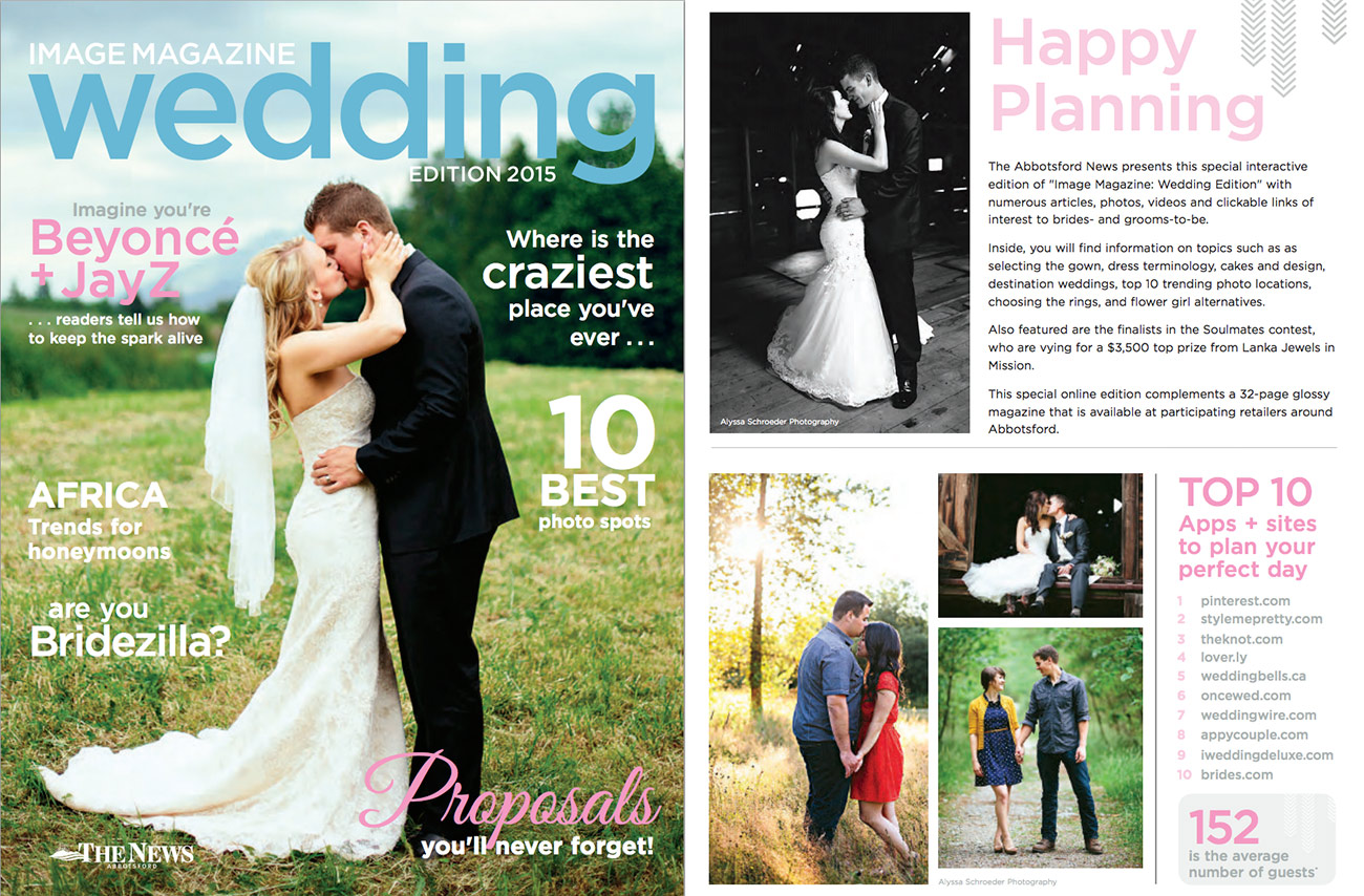 Abby News Wedding Magazine Feature