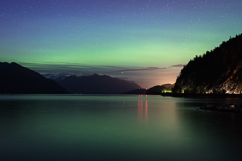 Porteau Cove Northern Lights