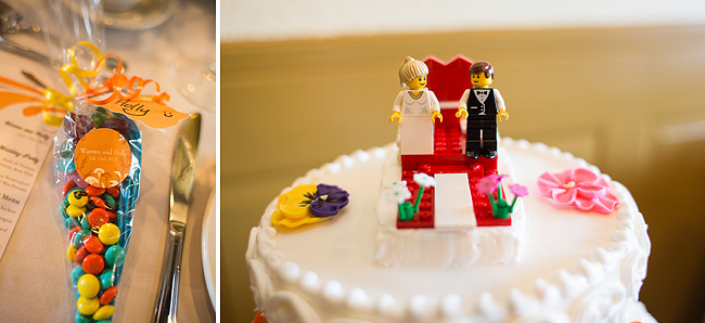 Lego Wedding Cake Topper