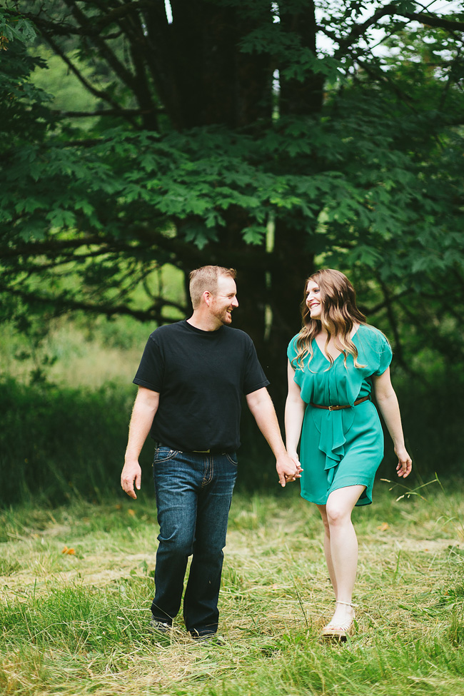 Langley Engagement session with dress