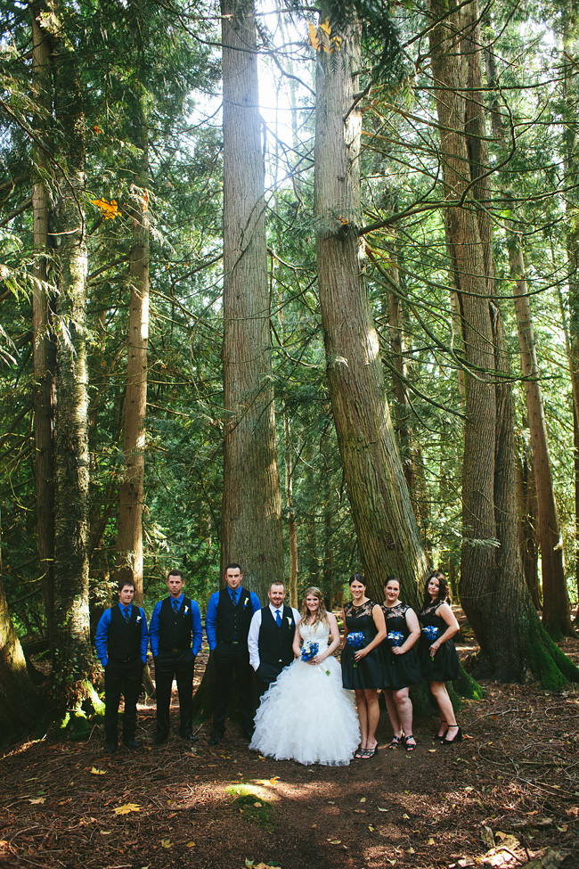 Forest Bridal Party BC 