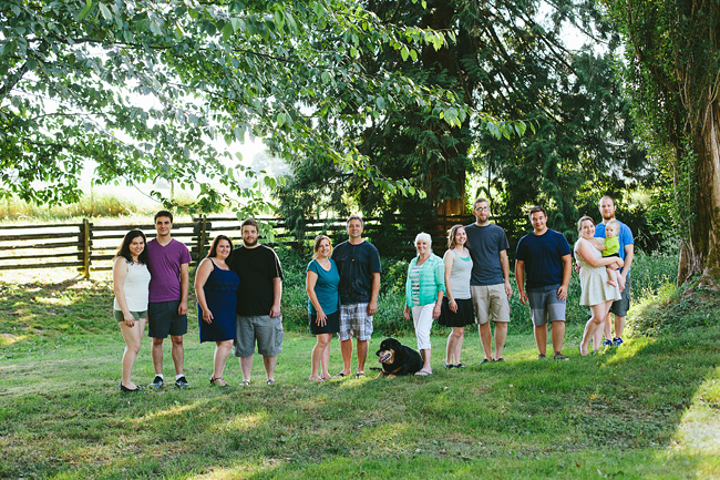 Extended Abbotsford Family Portrait