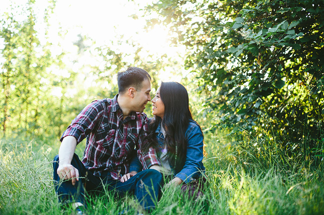 Vancouver Sunset Engagement