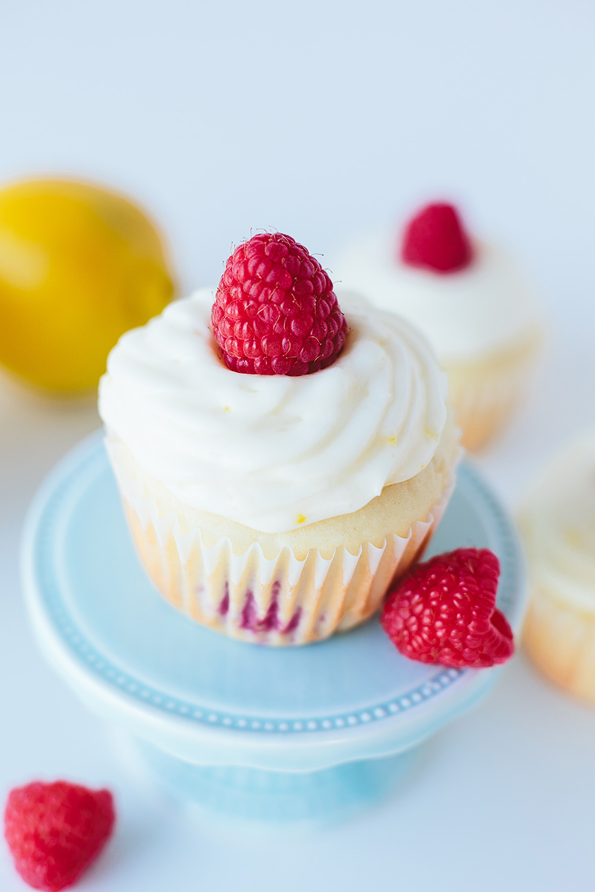 Raspberry Lemon Cream Cheese Cupcakes Recipe